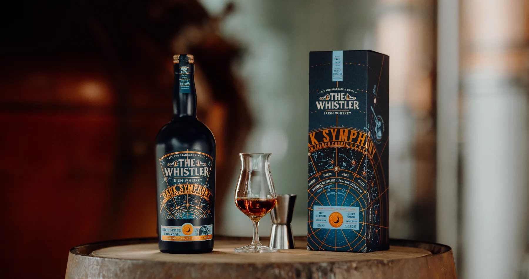 the whstler irish whiskey dark symphony